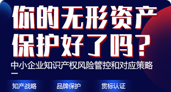 你的無形資産保護好了嗎?——中小企業知識産權風險管控和應對策略