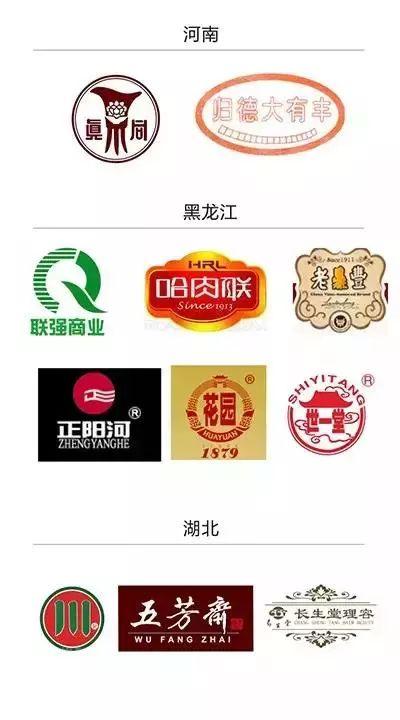 215个"中华老字号"商标大盘点,你喜欢哪一个?