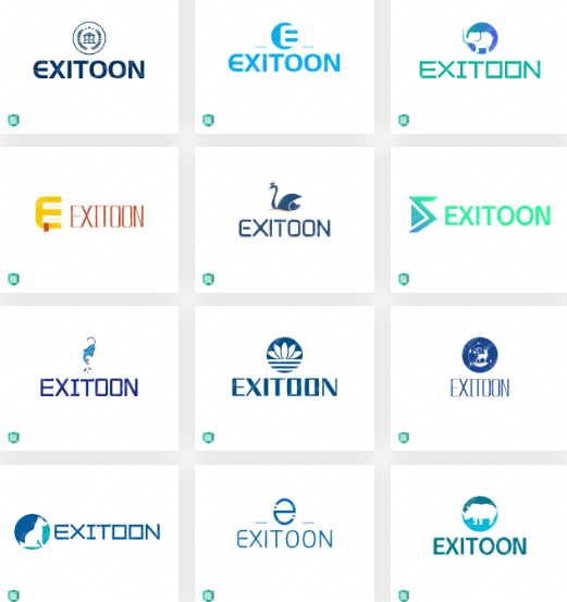 厨房行业logo设计案例合集分享：EXITOON