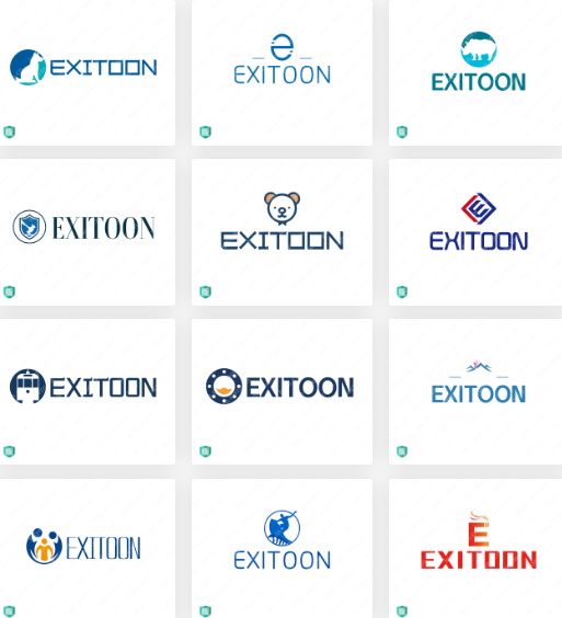 厨房行业logo设计案例合集分享：EXITOON