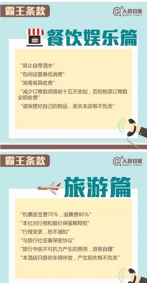 9个“霸王条款”！遇到它，打12315投诉就对了