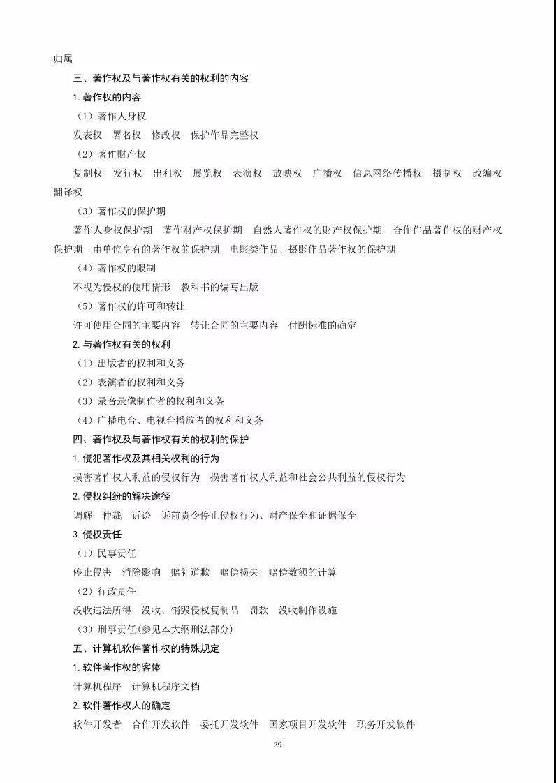 关于公布《2018年全国专利代理人资格考试大纲》的通知