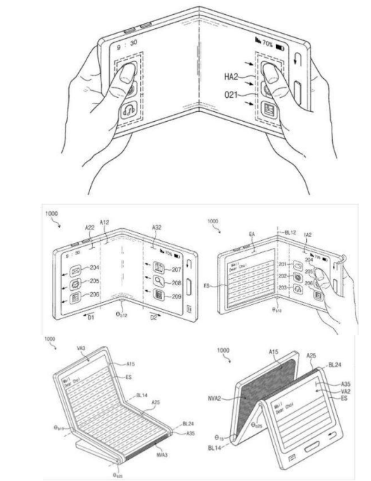 新科技要来了，OPPO、三星等可折叠手机专利遭曝光