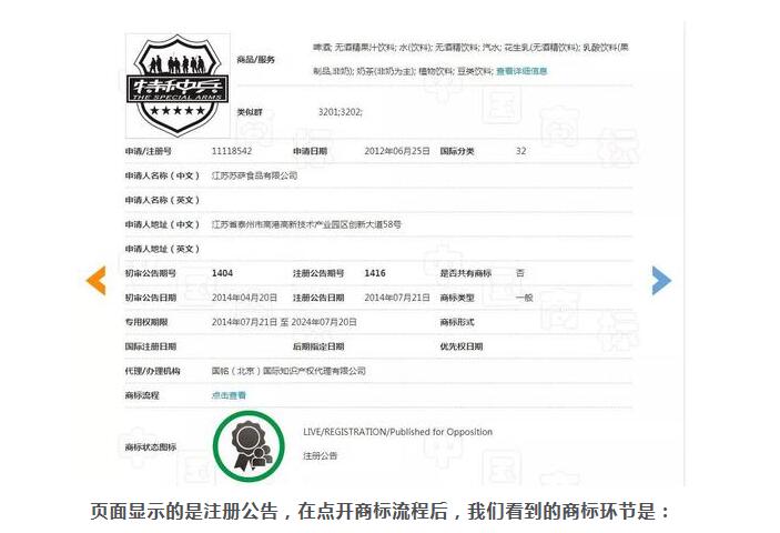 继红牛王老吉之后苏萨食品商标出问题 这次能走多远