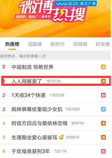 6000万美元的身价易主，人人网即将开启新时代？
