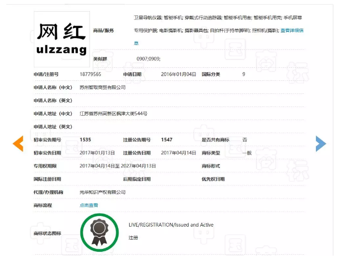 网红年年有，“网红”商标却遭驳回！