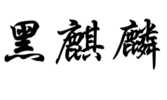 黑麒麟，第28类运动器材类 商标转让推荐