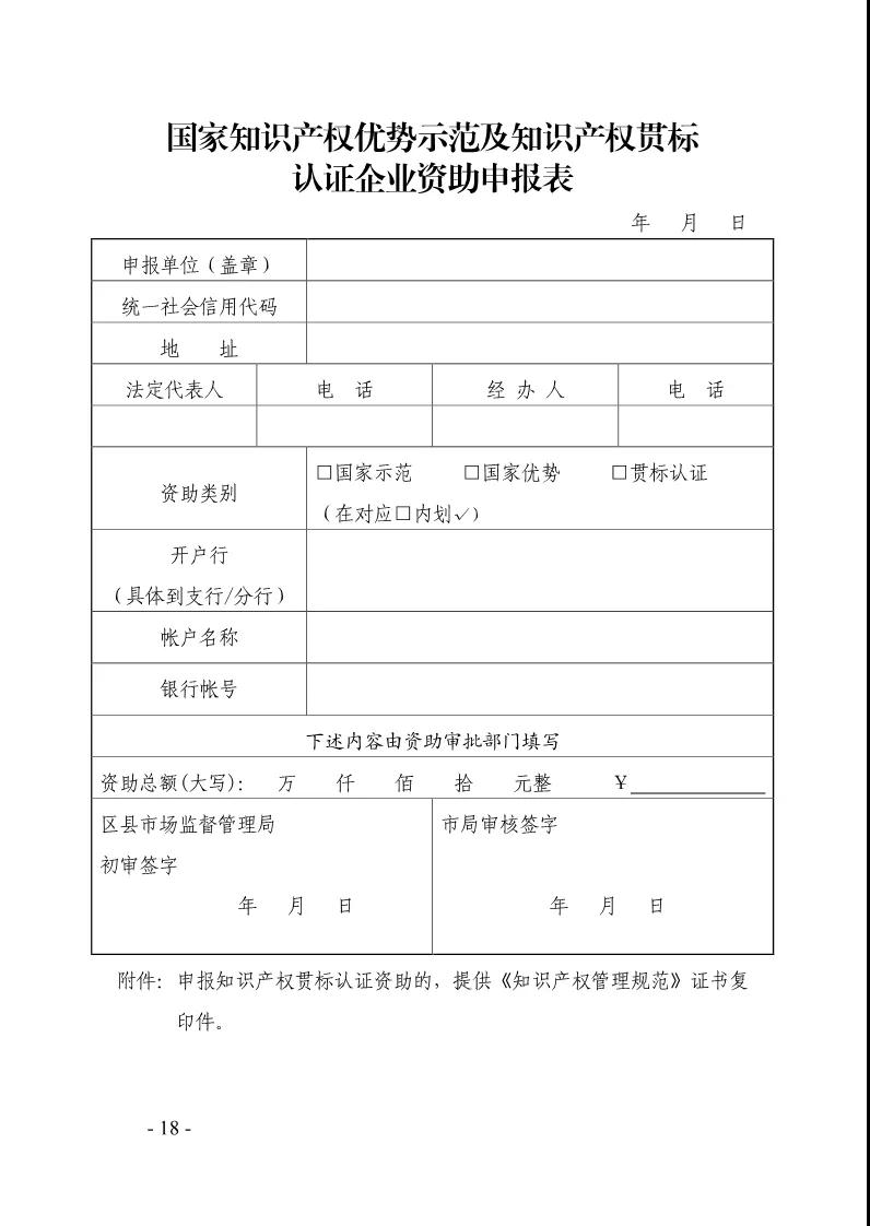 济南市：2020年济南市知识产权贯标奖励申报指南