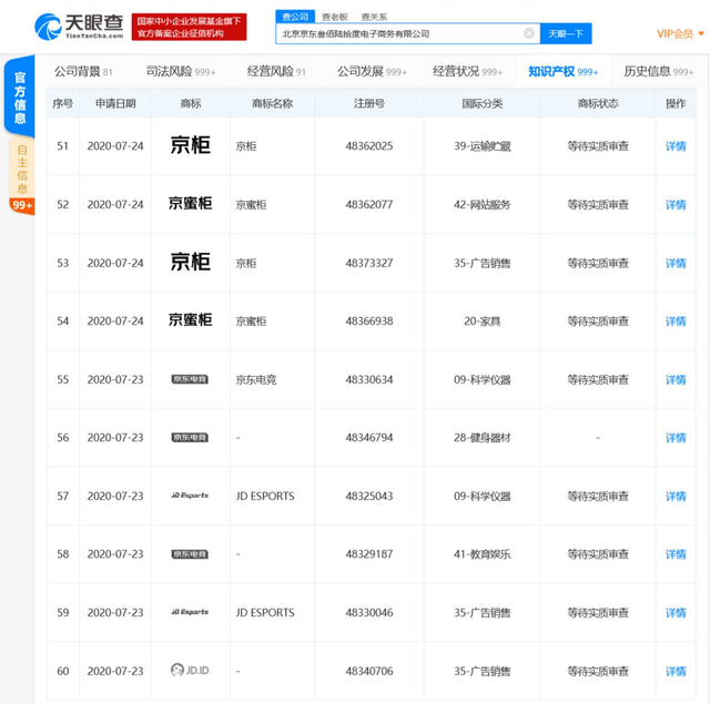 京东关联公司注册“京东电竞”商标