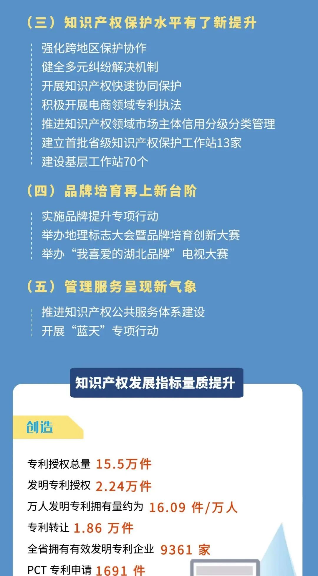 2022年湖北省知识产权局局长会议工作报告（摘编）