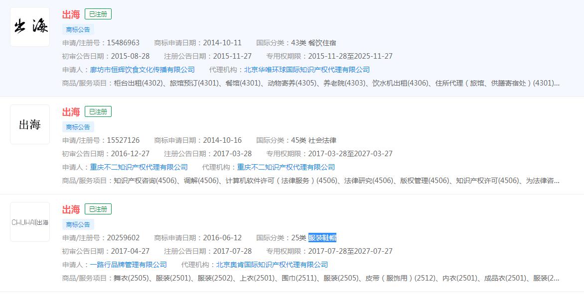 “出海”国产剧厉害了，出海已注册商标