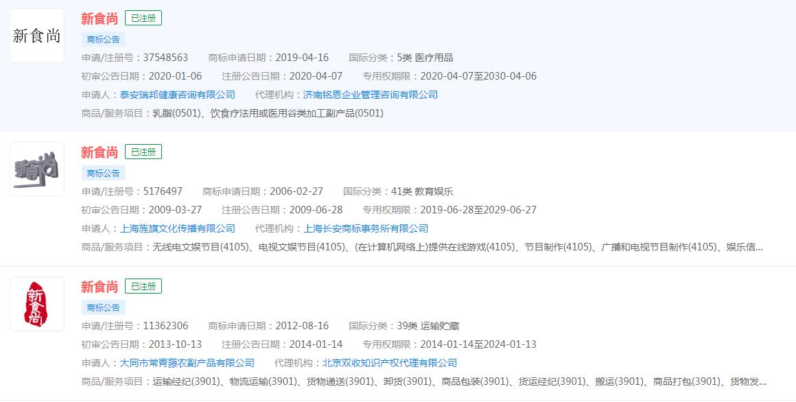 大国“粮”策 | 反对浪费 习近平引领节约“新食尚”“新食尚”已申请商标注册
