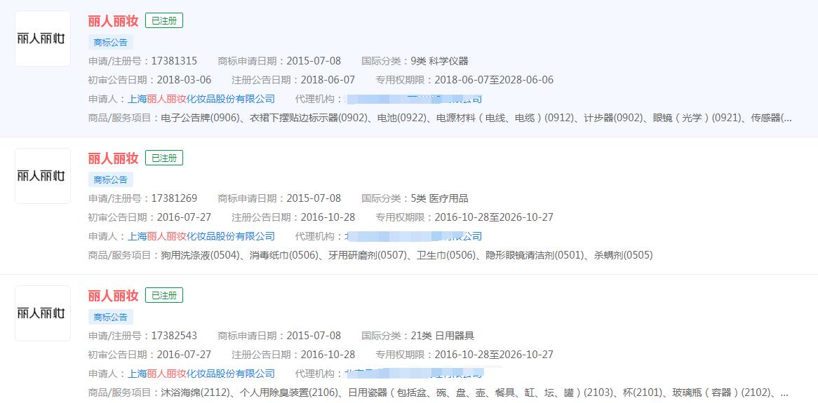 从天猫转战抖音，丽人丽妆成立抖音事业部，丽人丽妆商标早已布局!