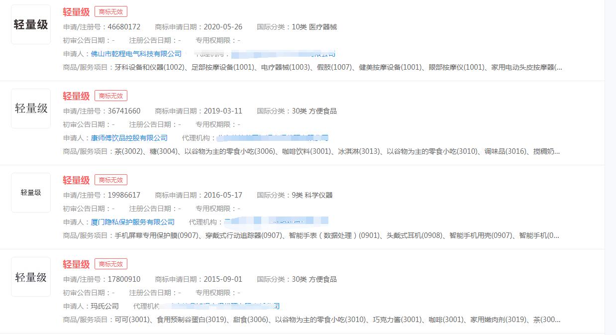 腾讯发布了一系列对开发者友好的“轻量级”产品，“轻量级”商标申请无效