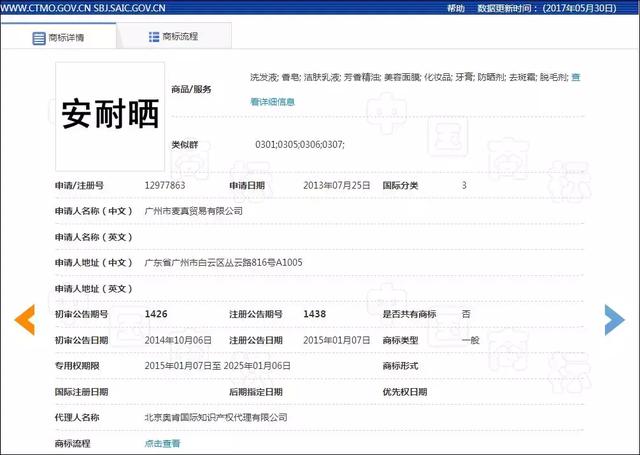 3 CONCEPT EYES商标化妆品商标遭抢注,代购们都哭了