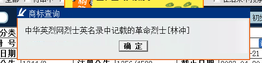 “武大郎”商标因烈士被驳回?烈士姓名禁用商标