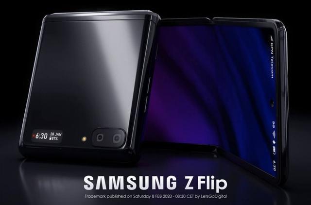 三星第二款可折叠手机正名:获Z Flip商标公示
