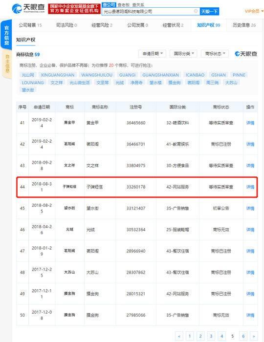 “罗永浩”姓名被抢注?这家公司共注册商标59个