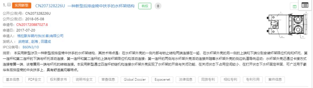 德国汽配巨头格拉默公司中国专利被无效