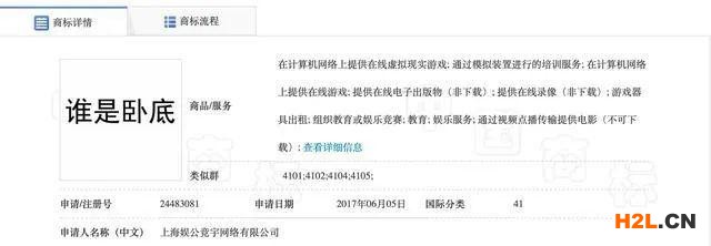一公司申请注册商标“谁是卧底”被驳回,二审法院认定缺乏显著性