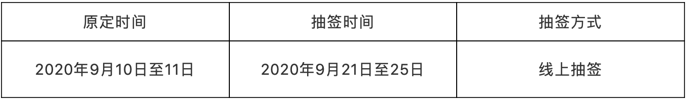 国家知识产权局商标局关于变更九月份商标注册同日申请抽签时间及方式的通告