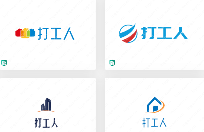 “打工人”logo设计赏析，你喜欢吗？