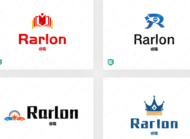 设计一个有新意的LOGO婚礼“Rarlon”——睿隆，你会怎么设计
