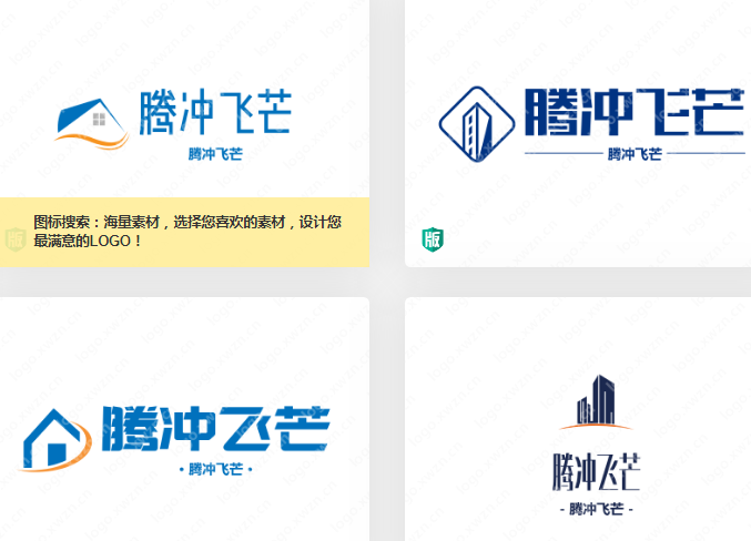 带“腾”字的logo设计送给大家，寓意很好