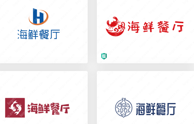 海鲜餐厅LOGO设计作品欣赏