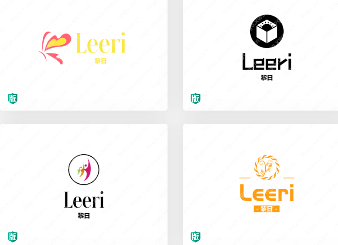 雨伞主题LOGO设计：“Leeri”——黎日 鉴赏