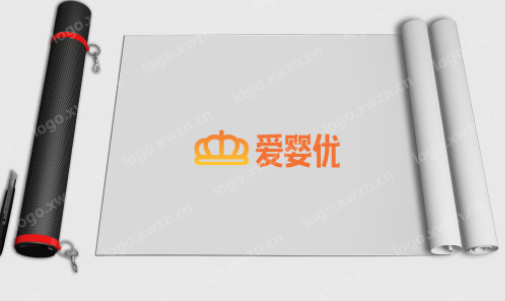 “ 爱婴优 ”LOGO作品欣赏以及应用场景演示