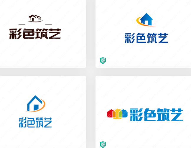 把喜欢的“彩色筑艺”LOGO变成建筑，美到爆
