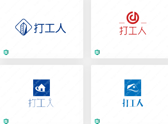 “打工人”logo设计赏析，你喜欢吗？