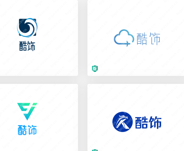 如何让“酷饰”logo设计作品有张力