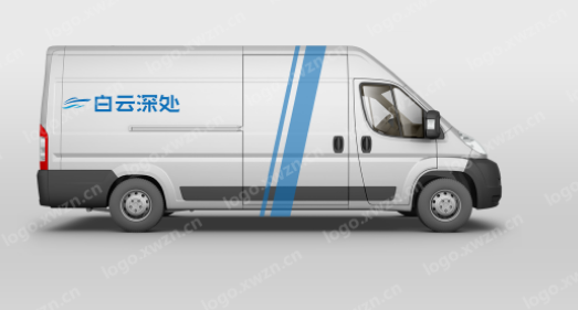 旅游行业logo设计：白云深处