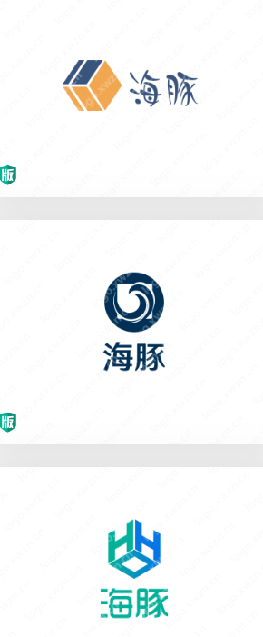 6个海豚logo 设计，从中找找灵感吧!