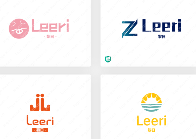 雨伞主题LOGO设计：“Leeri”——黎日 鉴赏