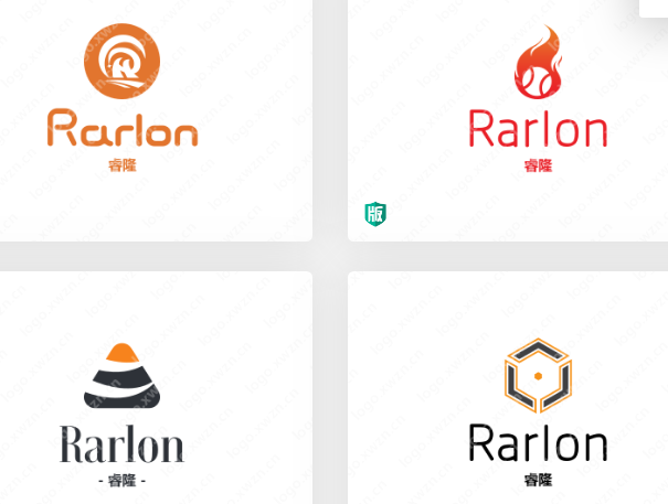 设计一个有新意的LOGO婚礼“Rarlon”——睿隆，你会怎么设计