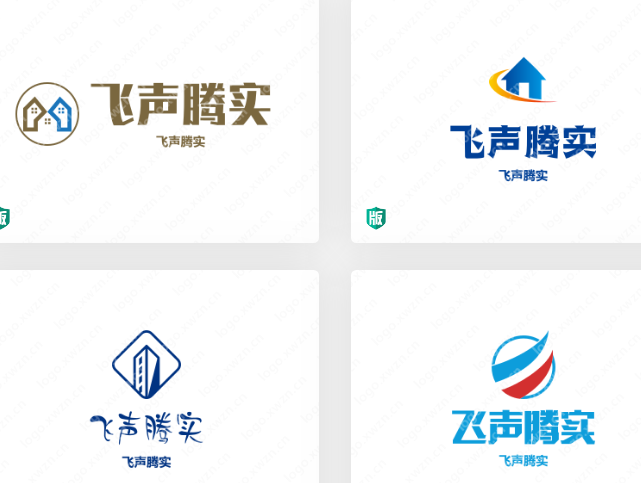 稳重！构成！请欣赏“飞声腾实”logo设计作品