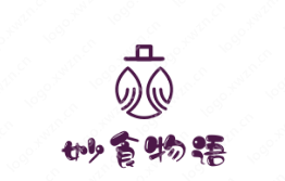 以餐饮为主题的“妙食物语”logo设计合集赏析