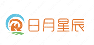用“日月星辰”logo设计，可突出店内饰品的总体特色——星空主题