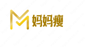 减肥产品【妈妈瘦】logo设计合集一组，不同设计欣赏