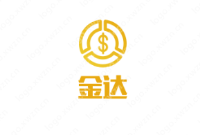 一组寓意财源滚滚，收益颇丰的logo作品赏析——金达