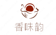 “香味韵”logo设计，不同的设计风格