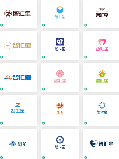 一组文具LOGO设计赏析：智汇星