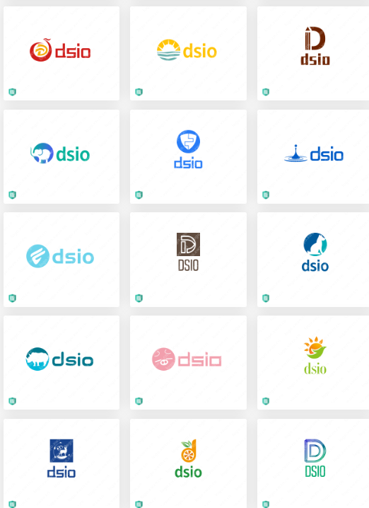 分享胶水logo怎么设计案例：dsio
