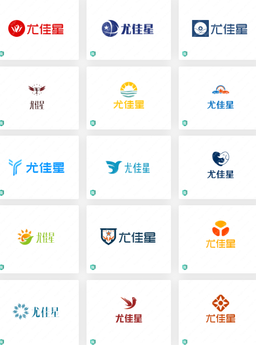 营销策划行业logo设计案例：尤佳星