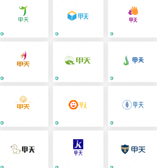 安保LOGO设计：甲天