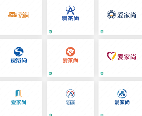 家用电器行业logo设计案例合集： 爱家尚