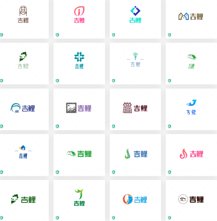 家居行业logo设计案例合集：“吉鲤”
